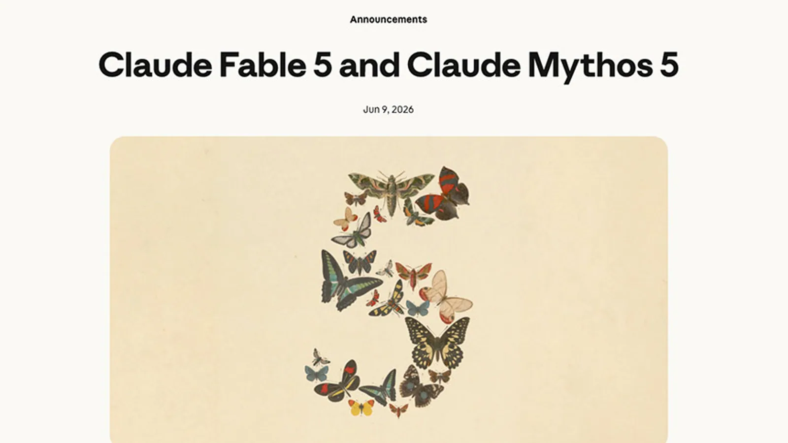 Claude Fable 5 and Mythos 5: Anthropic's Launch